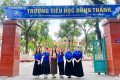 ĐOÀN VIÊN TRƯỜNG TIỂU HỌC ĐÔNG THÀNH VỚI MÔ HÌNH “CỔNG TRƯỜNG AN TOÀN”