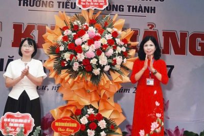 TRƯỜNG TIỂU HỌC ĐÔNG THÀNH LONG TRỌNG TỔ CHỨC LỄ KHAI GIẢNG NĂM HỌC 2026–2027