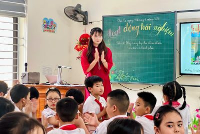 SÔI NỔI HỘI THI GIÁO VIÊN CHỦ NHIỆM LỚP PHƯỜNG HOA LƯ