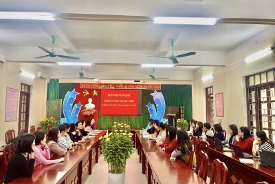 CHI BỘ TRƯỜNG TIỂU HỌC ĐÔNG THÀNH DỰ HỘI NGHỊ TOÀN QUỐC NGHIÊN CỨU, HỌC TẬP, QUÁN TRIỆT VÀ TRIỂN KHAI THỰC HIỆN NGHỊ QUYẾT ĐẠI HỘI XIV CỦA ĐẢNG