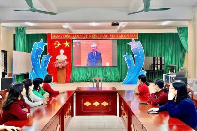 🌸TIN BÀI: DỰ TRỰC TUYẾN HỘI NGHỊ TOÀN QUỐC NGHIÊN CỨU, HỌC TẬP, QUÁN TRIỆT VÀ TRIỂN KHAI THỰC HIỆN NGHỊ QUYẾT SỐ 79-NQ/TW VÀ NGHỊ QUYẾT SỐ 80-NQ/TW CỦA BỘ CHÍNH TRỊ