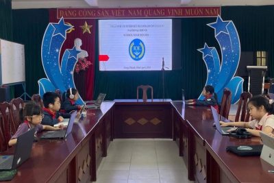 BẢN TIN: HỌC SINH THAM GIA VÒNG THI OLYMPIC TIẾNG ANH TRÊN INTERNET CẤP QUỐC GIA
