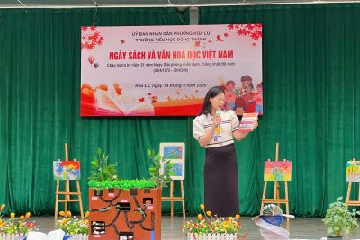 TRƯỜNG TIỂU HỌC ĐÔNG THÀNH “NGÀY SÁCH VÀ VĂN HÓA ĐỌC VIỆT NAM” NĂM 2026
